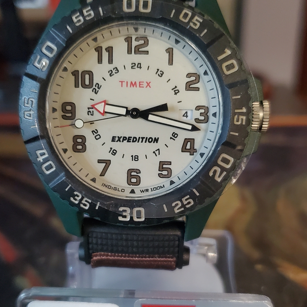 Timex Expedition Acadia Rugged Camper Natural Watch TW4B26500, NWP&T!!